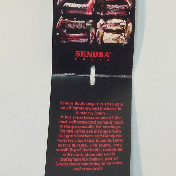 Sendra studded taupe leather low western boots, EU43/11 - Picture 13 of 16